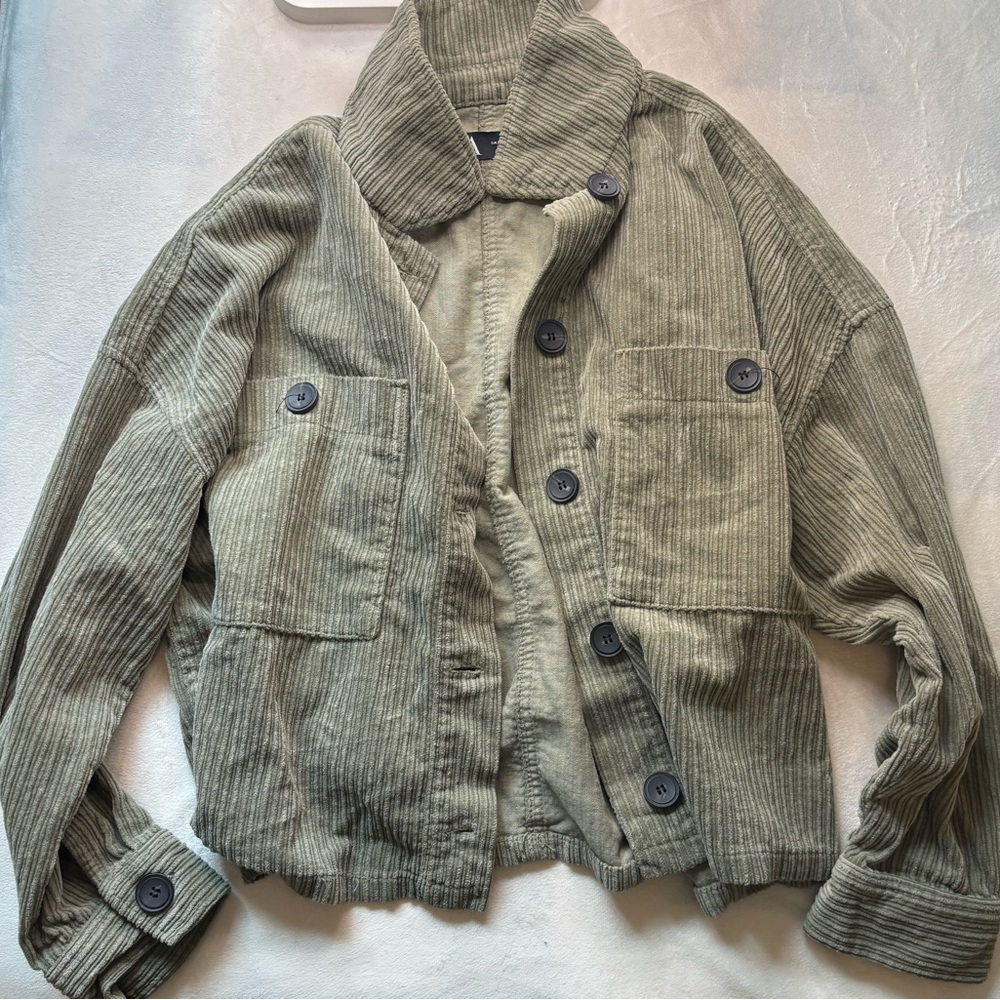 zara green sweater